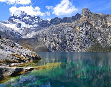 Laguna Churup hike near Huaraz