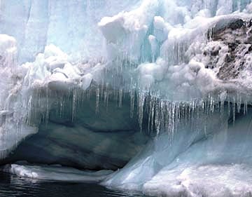 Pastoruri Glacier in the Cordillera Blanca